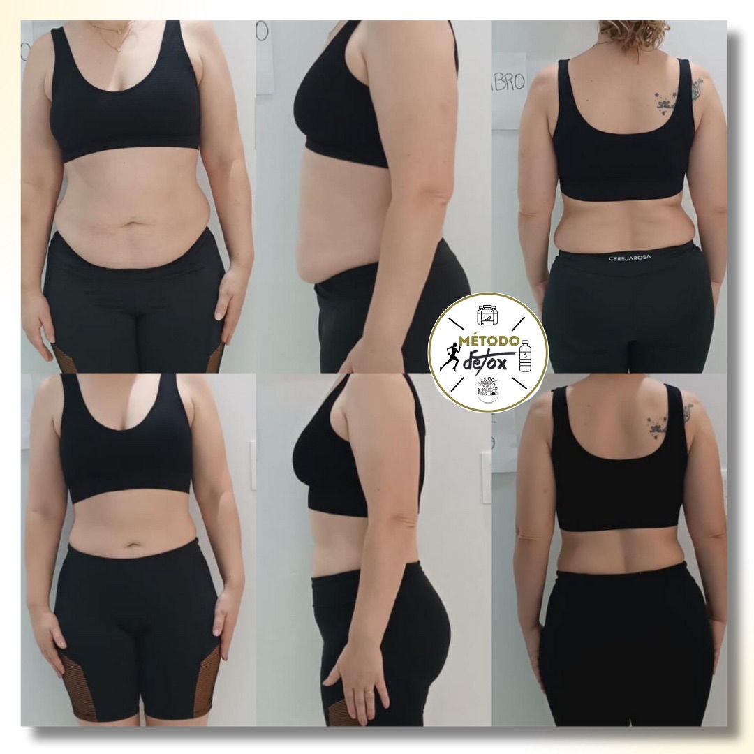 ANTES E DEPOIS KIT DETOX!  - 3